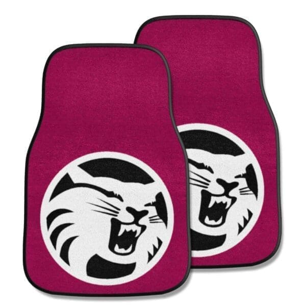 NCAA - Cal State - Chico Wildcats - Front Carpet Car Mat Set - 2 Pieces - Image 2