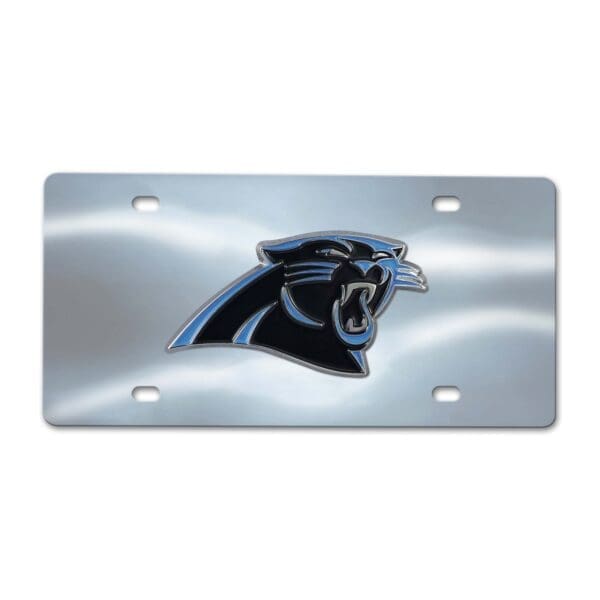 NFL - Carolina Panthers - 3D Stainless Steel License Plate - Image 2
