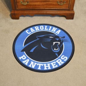 Carolina Panthers Roundel Rug - 27in. Diameter-17953