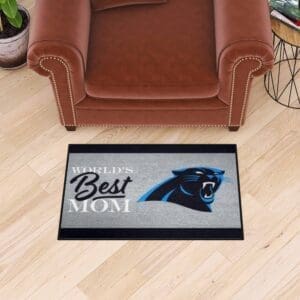 Carolina Panthers World's Best Mom Starter Mat Accent Rug - 19in. x 30in.-18020