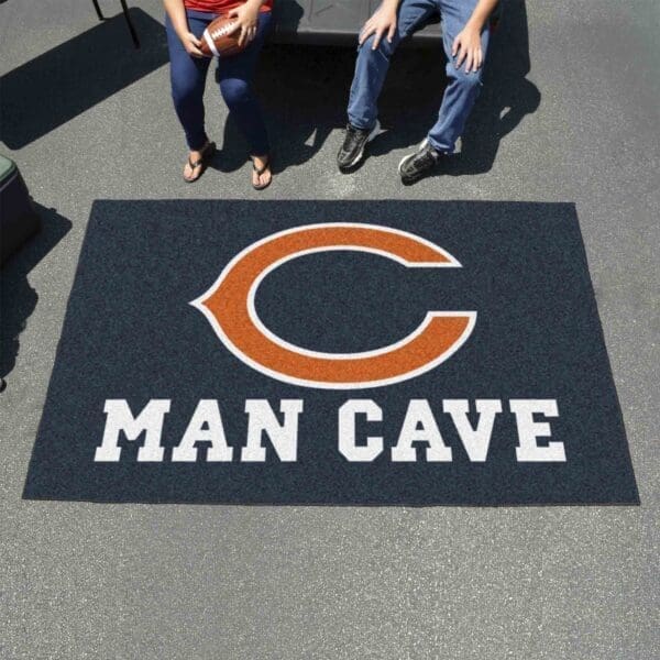 Chicago Bears Man Cave Ulti-Mat Rug - 5ft. x 8ft.-14282