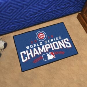 Chicago Cubs 2016 World Series Champions Starter Mat Accent Rug - 19in. x 30in.-18917
