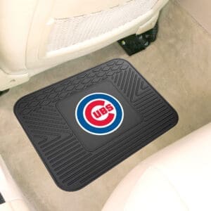 Chicago Cubs Back Seat Car Utility Mat - 14in. x 17in.-10055