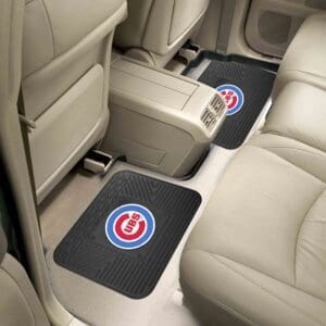 Chicago Cubs Back Seat Car Utility Mats - 2 Piece Set-12323