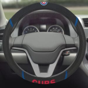 Chicago Cubs Embroidered Steering Wheel Cover-26534