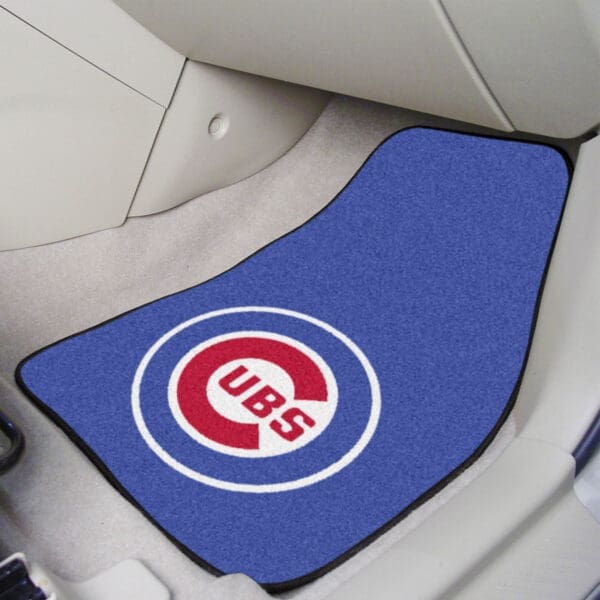 Chicago Cubs Front Carpet Car Mat Set - 2 Pieces-6466