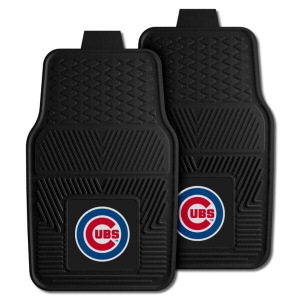 MLB - Chicago Cubs - Heavy Duty Car Mat Set - 2 Pieces - Image 2