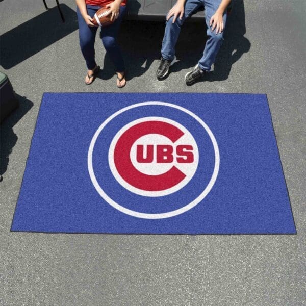 Chicago Cubs Ulti-Mat Rug - 5ft. x 8ft.-6470