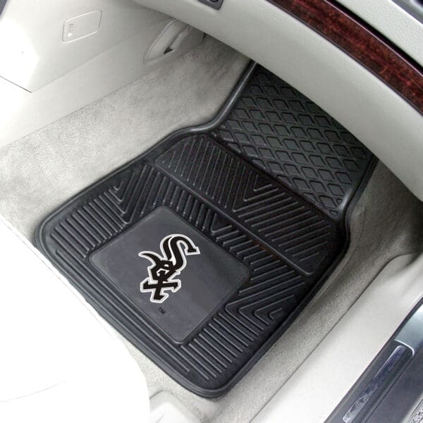 Chicago White Sox Heavy Duty Car Mat Set - 2 Pieces-8833
