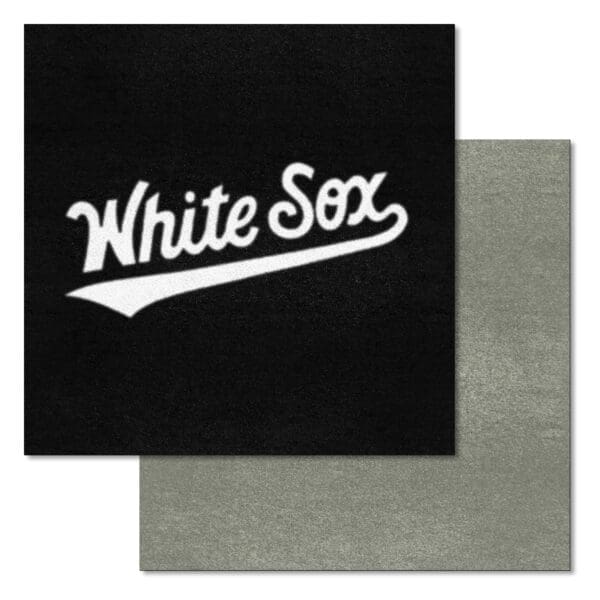 MLB - Chicago White Sox - Team Carpet Tiles - 45 Sq Ft. - Image 2