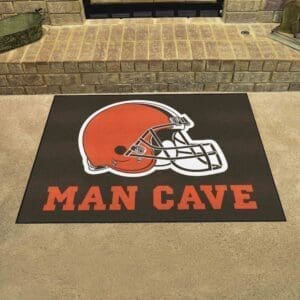 Cleveland Browns Man Cave All-Star Rug - 34 in. x 42.5 in.-14288