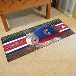 Cleveland Guardians Baseball Runner Rug - 30in. x 72in.-16918