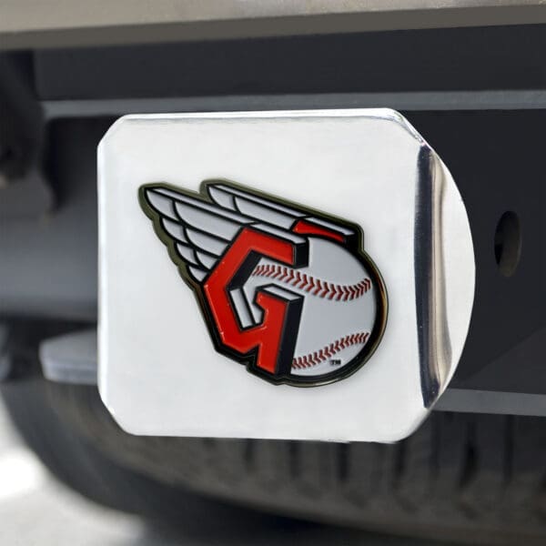 Cleveland Guardians Hitch Cover - 3D Color Emblem-26571