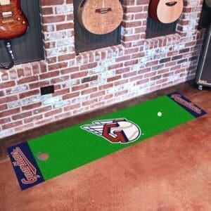 Cleveland Guardians Putting Green Mat - 1.5ft. x 6ft.-16915