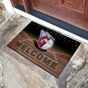 Cleveland Indians Rubber Door Mat - 18in. x 30in.-21916