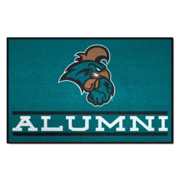 NCAA - Coastal Carolina University Chanticleers - Alumni Starter Mat Accent Rug - 19in. x 30in. - Image 2