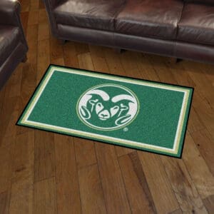 Colorado State Rams 3ft. x 5ft. Plush Area Rug-26943