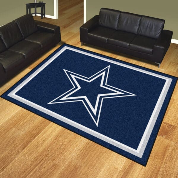 Dallas Cowboys 8ft. x 10 ft. Plush Area Rug-17372