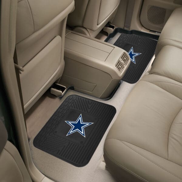 Dallas Cowboys Back Seat Car Utility Mats - 2 Piece Set-12299