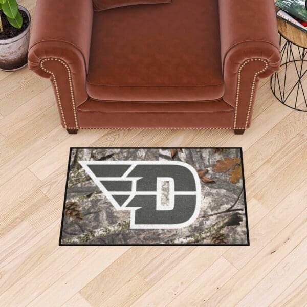 Dayton Flyers Camo Starter Mat Accent Rug - 19in. x 30in.-33943