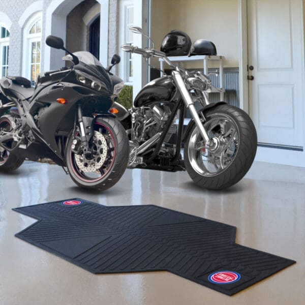 Detroit Pistons Motorcycle Mat-15376