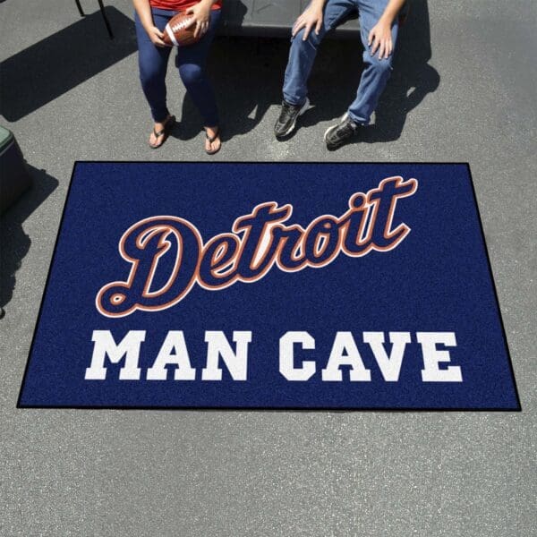 Detroit Tigers Man Cave Ulti-Mat Rug - 5ft. x 8ft.-31410