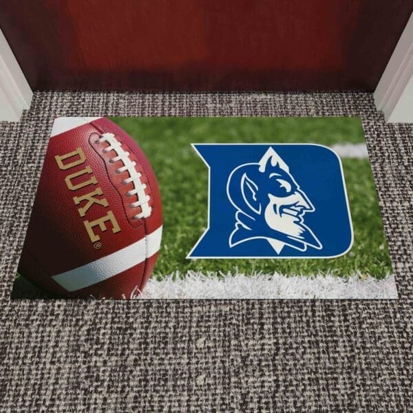 Duke Blue Devils Rubber Scraper Door Mat-27360