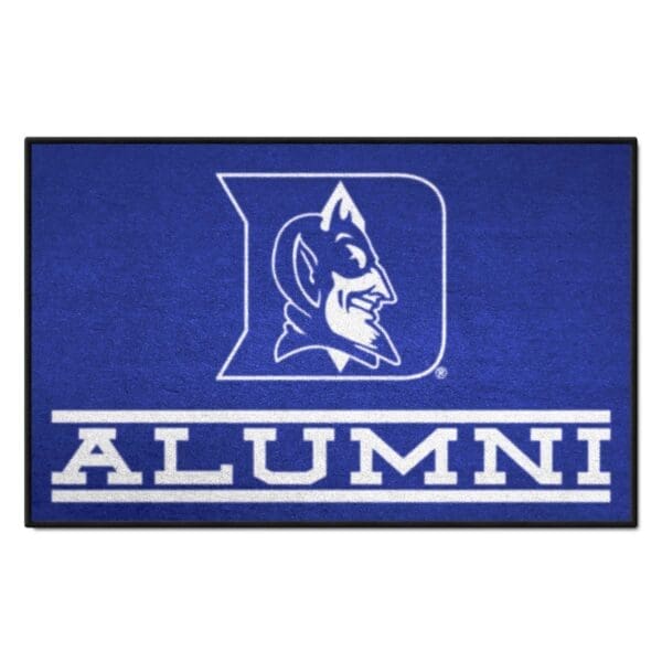 NCAA - Duke University Blue Devils - Starter Mat Accent Rug - 19in. x 30in. Alumni Starter Mat - Image 2