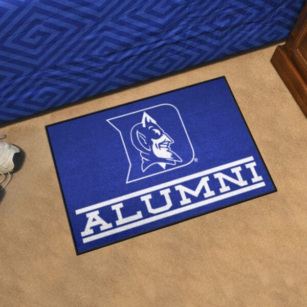 Duke Blue Devils Starter Mat Accent Rug - 19in. x 30in. Alumni Starter Mat-32957