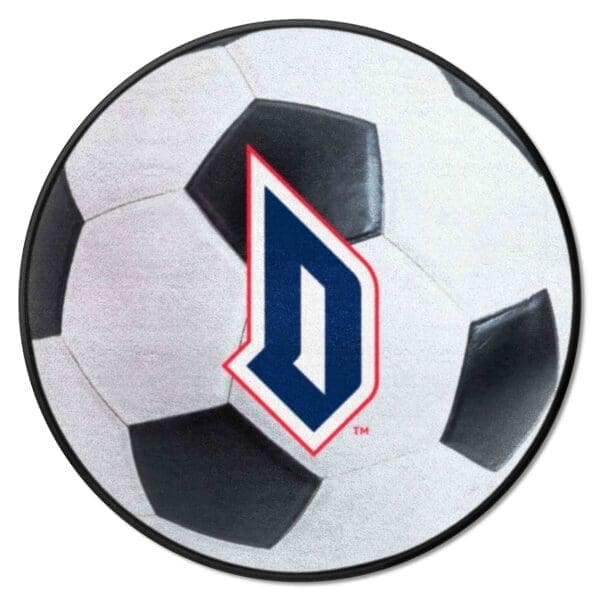NCAA - Duquesne University Dukes - Soccer Ball Rug - 27in. Diameter - Image 2