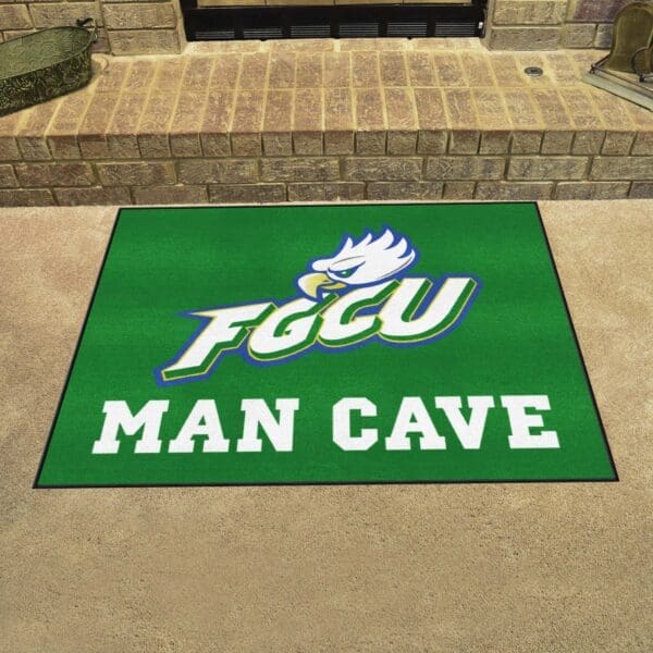 Florida Gulf Coast Eagles Man Cave All-Star Rug - 34 in. x 42.5 in.-33300