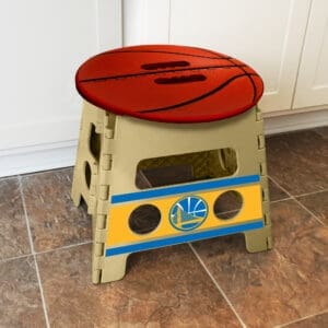 Golden State Warriors Folding Step Stool - 13in. Rise-24402