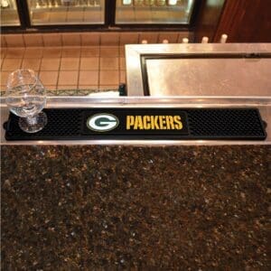Green Bay Packers Bar Drink Mat - 3.25in. x 24in.-13986