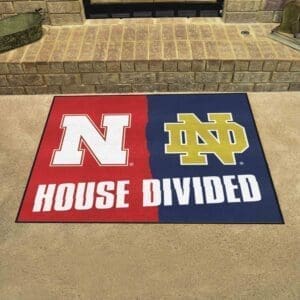 House Divided - Nebraska / Notre Dame House Divided House Divided Rug - 34 in. x 42.5 in.-21760
