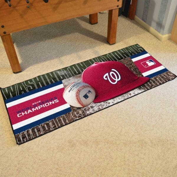 Houston Astros 2017 MLB World Series Champions Baseball Runner Rug - 30in. x 72in.-22299