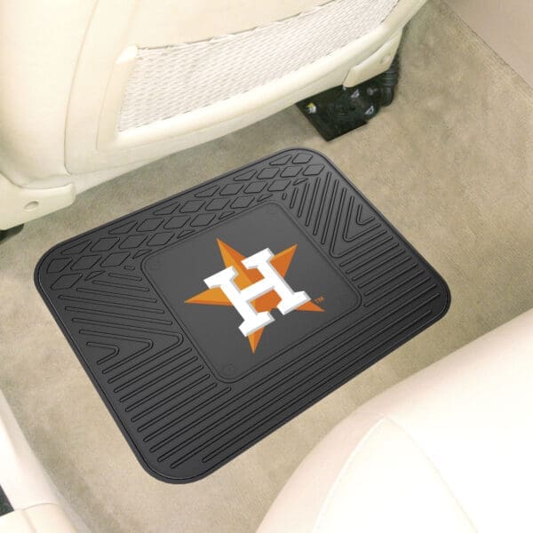 Houston Astros Back Seat Car Utility Mat - 14in. x 17in.-10044
