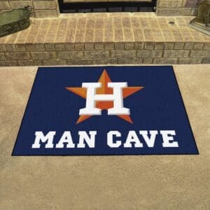 Houston Astros Man Cave All-Star Rug - 34 in. x 42.5 in.-22412