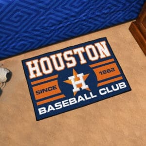 Houston Astros Starter Mat Accent Rug - 19in. x 30in.