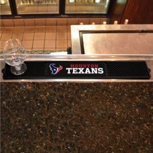 Houston Texans Bar Drink Mat - 3.25in. x 24in.-15564