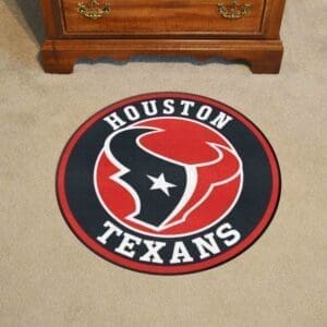 Houston Texans Roundel Rug - 27in. Diameter-17960