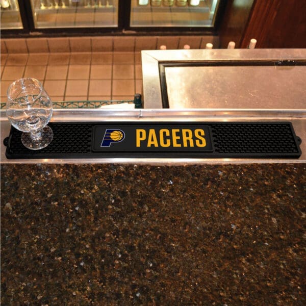 Indiana Pacers Bar Drink Mat - 3.25in. x 24in.-20416