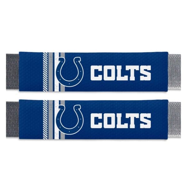 NFL - Indianapolis Colts - Team Color Rally Seatbelt Pad - 2 Pieces - Image 2