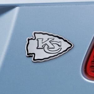 Kansas City Chiefs 3D Chrome Metal Emblem-21375