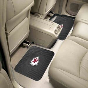 Kansas City Chiefs Back Seat Car Utility Mats - 2 Piece Set-12357