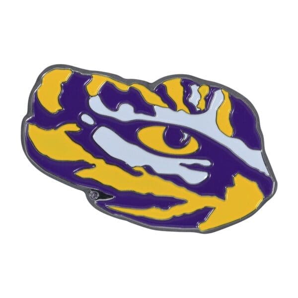 NCAA - Louisiana State University Tigers - 3D Color Metal Emblem - Image 2