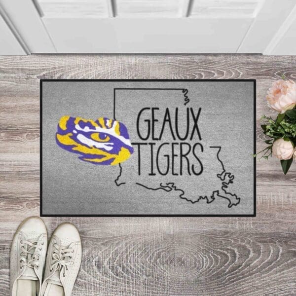 LSU Tigers Southern Style Starter Mat Accent Rug - 19in. x 30in.-21142