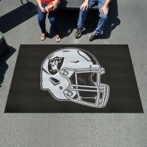 Las Vegas Raiders Ulti-Mat Rug - 5ft. x 8ft.