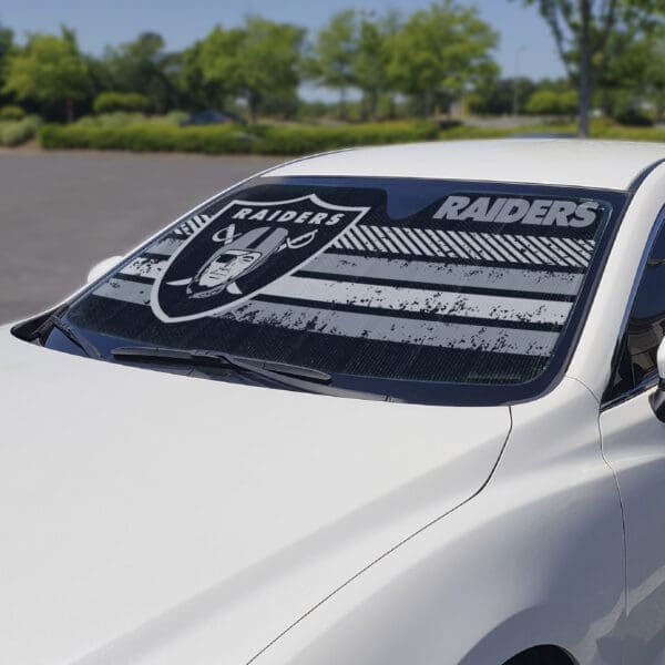 Las Vegas Raiders Windshield Sun Shade-60066