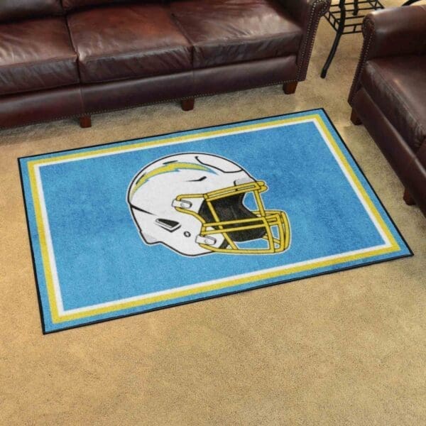 Los Angeles Chargers 4ft. x 6ft. Plush Area Rug-38292