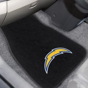 Los Angeles Chargers Embroidered Car Mat Set - 2 Pieces-10747